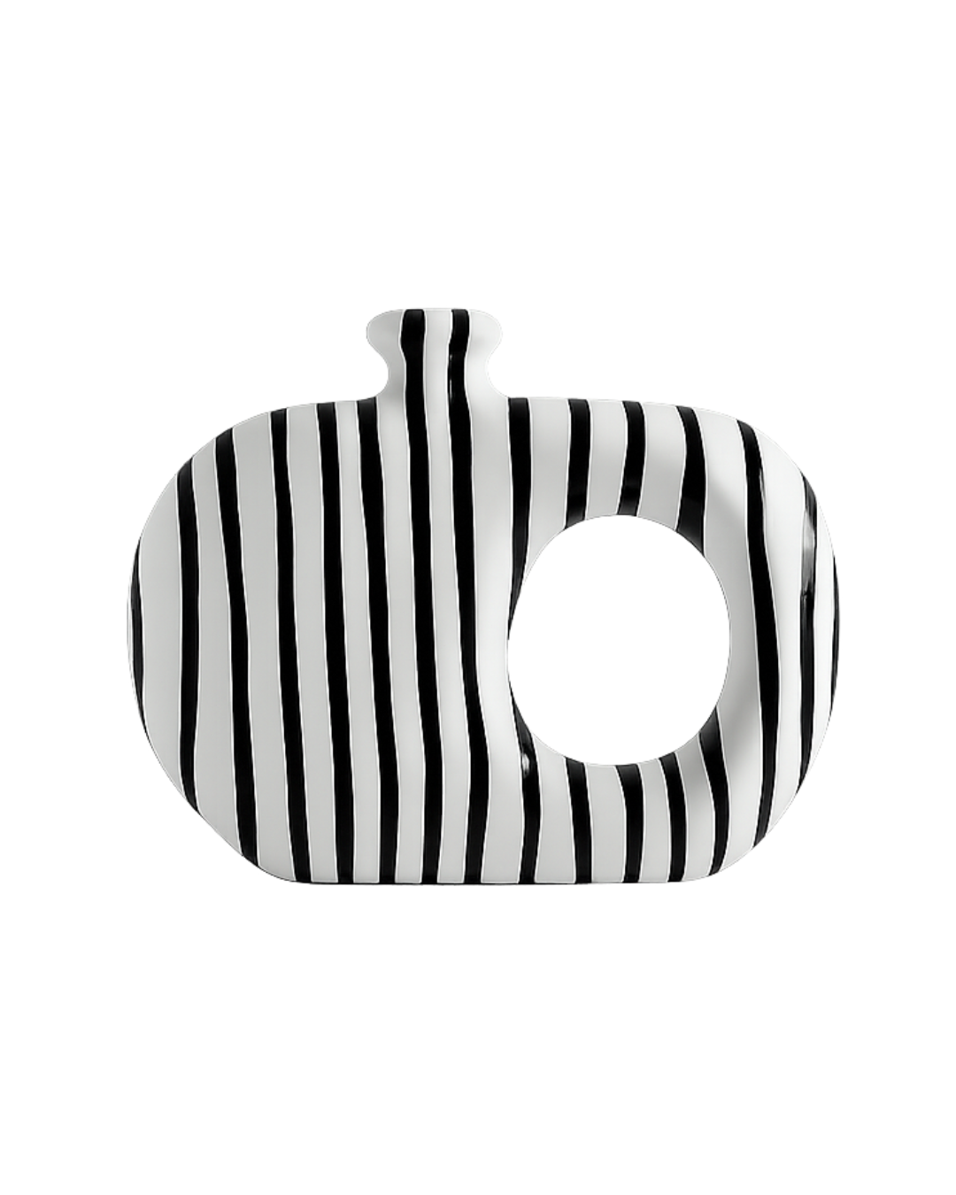 Oval Vase with Opening