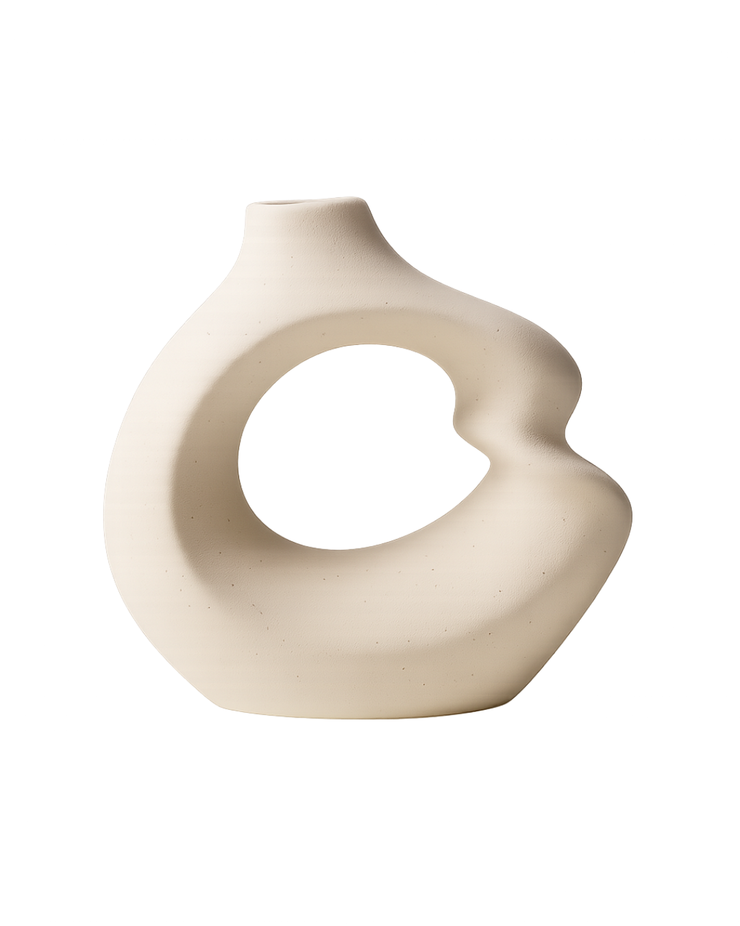Round Abstract Vase