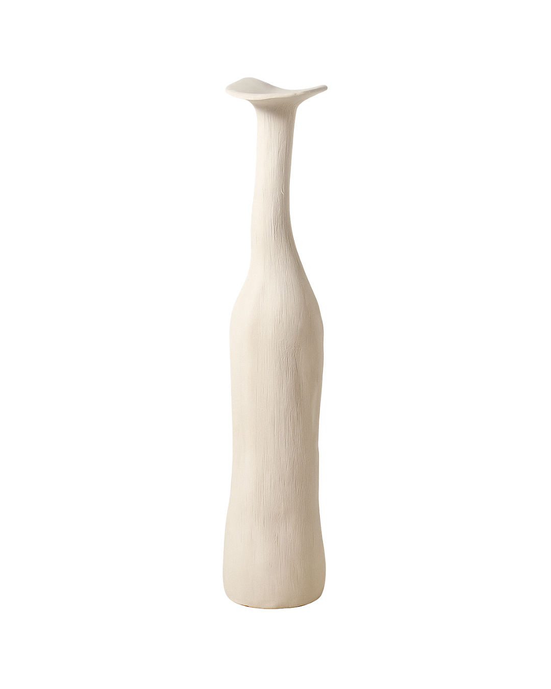 White Sculpture Vase